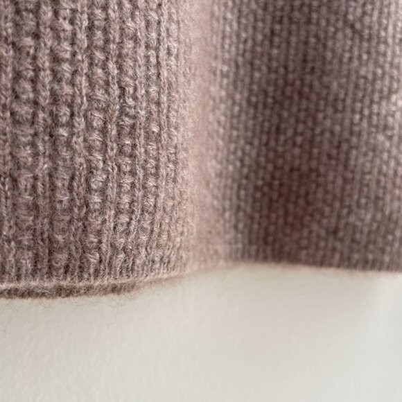 Gobi 100% Organic Cashmere Ribbed Crewneck Sweater Jumper | Size S - Picture 5 of 7
